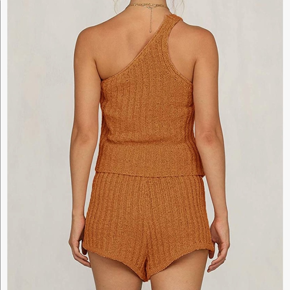 Sherrylily Women’s off shoulder 2-piece jumpsuit outfit - Picture 2 of 4